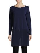 Eileen Fisher Layered Silk Tunic