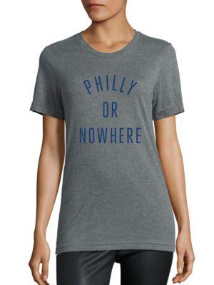 Knowlita Philly Or Nowhere Cotton Graphic Tee