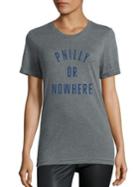 Knowlita Philly Or Nowhere Cotton Graphic Tee