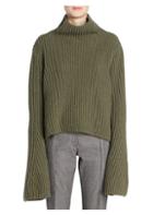 Stella Mccartney Rib-knit Wool & Cashmere Turtleneck Sweater
