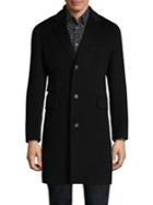 Paul Smith Buttoned Cashmere Topcoat