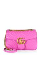 Gucci Gg 2.0 Medium Quilted Leather Shoulder Bag