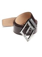 Salvatore Ferragamo New Real Adjustable Leather Belt