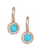 Astley Clarke Biography Celestial Turquoise, Diamond & 14k Yellow Golddrop Earrings