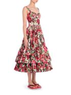 Dolce & Gabbana Floral Corset Dress