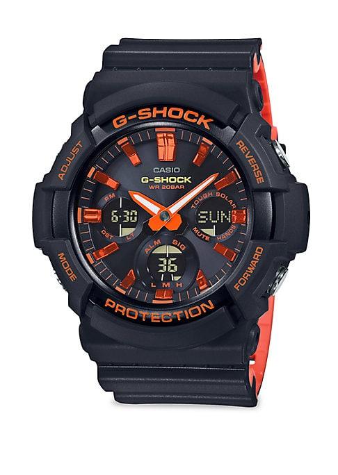 G-shock G-shock Analog & Digital Black Resin Strap Watch