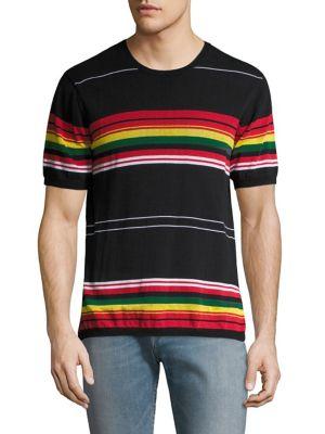 Ovadia & Sons Knitted Striped Tee