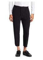 Alexander Mcqueen Cropped Tapered Trousers