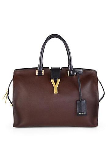 Saint Laurent Saint Laurent Ligne Y Medium Bicolor Tote