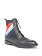 Thom Browne Lace-up Leather Boots