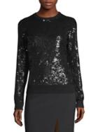 Michael Kors Collection Sequin Cashmere Pullover