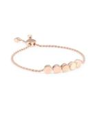 Monica Vinader Sterrling Silver & 18k Rose Gold Friendship Chain Bracelet