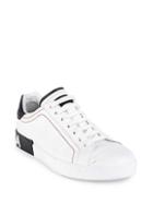 Dolce & Gabbana Portofino Leather Low Top Sneakers