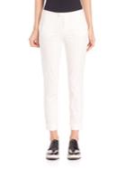 Atm Anthony Thomas Melillo Stretch Twill Slim-fit Cropped Pants