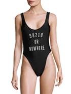 Knowlita 90210 Or Nowhere One-piece Swimsuit