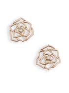 Piaget Rose Diamond & 18k Rose Gold Stud Earrings