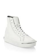 Alexander Wang Pia Leather Chunky Sneakers