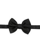 Emporio Armani Woven Jacquard Silk Bow Tie