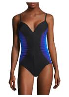 Miraclesuit Swim Gulf Stream Temptation One-piece Colorblock Swimsuit