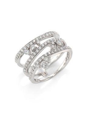 Hueb Reverie Diamond & 18k White Gold Ring