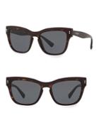 Valentino 54mm Square Sunglasses