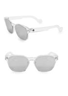 Moncler 57mm Square Injected Acetate Sunglasses