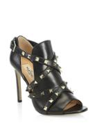 Valentino Garavani Stud Wrapped Leather Ankle Boots