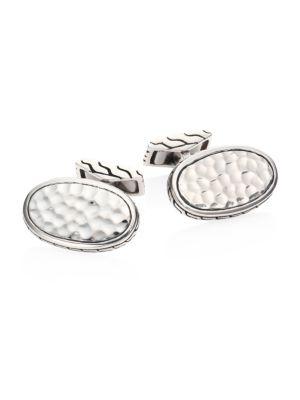 John Hardy Classic Chain Collection Sterling Silver Cuff Links
