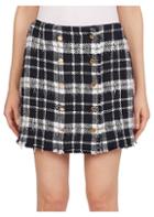 Thom Browne Wool-blend Tweed Mini Skirt
