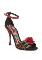 Dolce & Gabbana Studded Leopard D'orsay Stiletto Heels