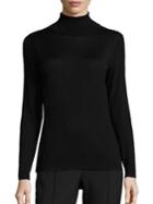 Lafayette 148 New York Wool Turtleneck Sweater