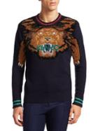 Kenzo Embroidered Cotton Pullover