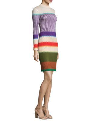 Missoni Silk Colorblock Dress