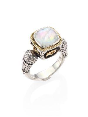 Konstantino Nemesis Mother-of-pearl Doublet Ring