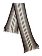 Saks Fifth Avenue Collection Striped Wool Blend Scarf