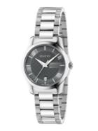 Gucci G-timeless Stainless Steel Bracelet Watch/anthracite