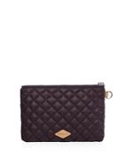 Mz Wallace Metro Quilted Nylon Pouch