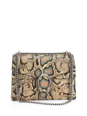 Gucci Medium Dionysus Python Chain Shoulder Bag