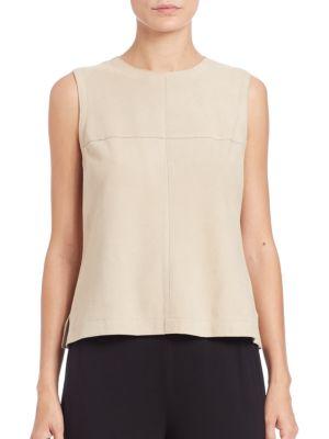Eileen Fisher Suede Shell
