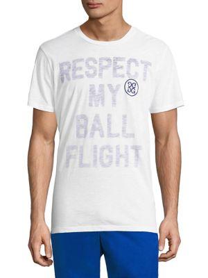 G/fore Ball Fight Printed Cotton Tee