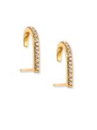 Jules Smith Crystal Pave Suspender Earrings
