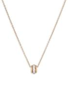 Piaget Possession Mini Ring Diamond & 18k Rose Gold Pendant Necklace