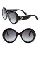 Gucci 53mm Oversized Round Sunglasses