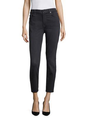 Jen7 By 7 For All Mankind Crystal Trim Skinny Jeans