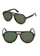 Tom Ford Rory 57mm Round Sunglasses