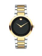 Movado Modern Classic Two-tone Stainless Steel Bracelet Watch