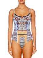 Camilla Chinese Whispers One-piece Embellished Swimsuit