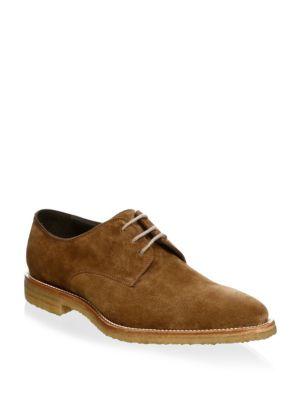 To Boot New York Almond Toe Suede Derbys