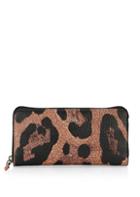 Christian Louboutin Panettone Leather Leopard Wallet