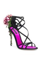 Dolce & Gabbana Rose Strappy Sandals